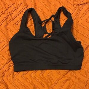 BuffBunny Black Sports Bra